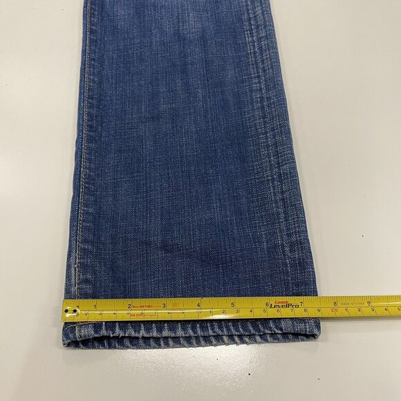 AG Adriano Goldschmied Men’s Regular Straight Jeans Early 2000’s USA Size 34x33 - Picture 8 of 11
